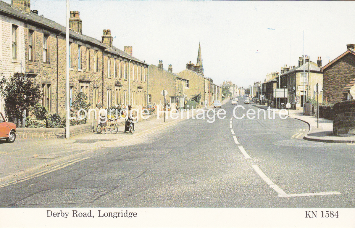 272B - Derby Road - Looking from Stone Bridge to Inglewhite Road - 1980